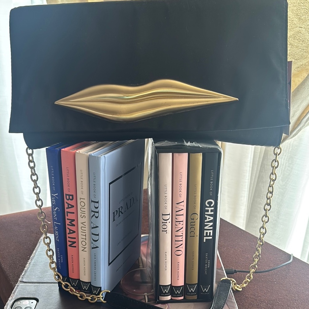 NWT Black and Gold Women's Bag